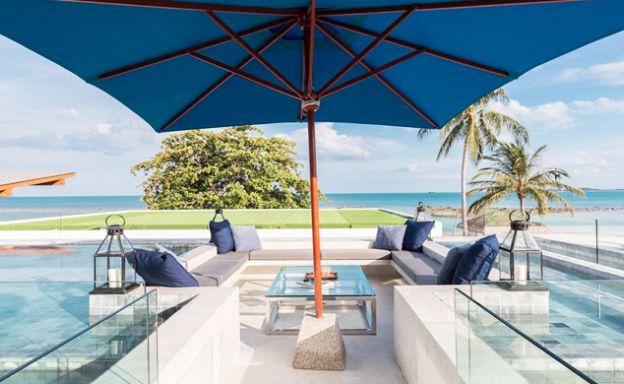 Ultra Luxury 6 Bedroom Beachfront Villa in Laem Sor