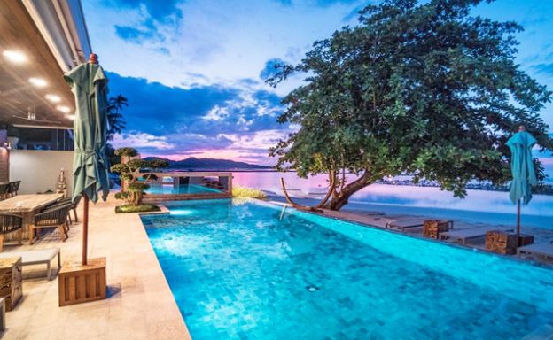 Ultra Luxury 6 Bedroom Beachfront Villa in Laem Sor
