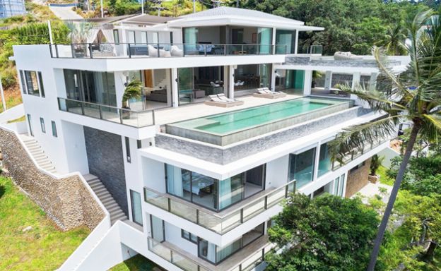 Magnificent Luxury Sea view Villa on Chaweng Noi Peak