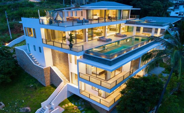 Magnificent Luxury Sea view Villa on Chaweng Noi Peak