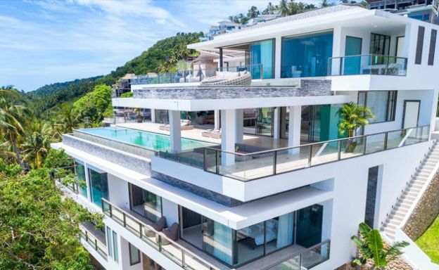 Magnificent Luxury Sea view Villa on Chaweng Noi Peak
