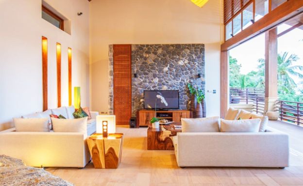 Tropical Luxury 5 Bedroom Beachfront Villa in Lamai