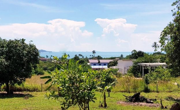 Large Peaceful Sea view Land Plot in Plai Laem