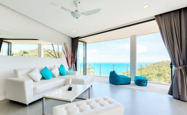 Sensational Sea View Luxury Pool Villa in Chaweng Noi