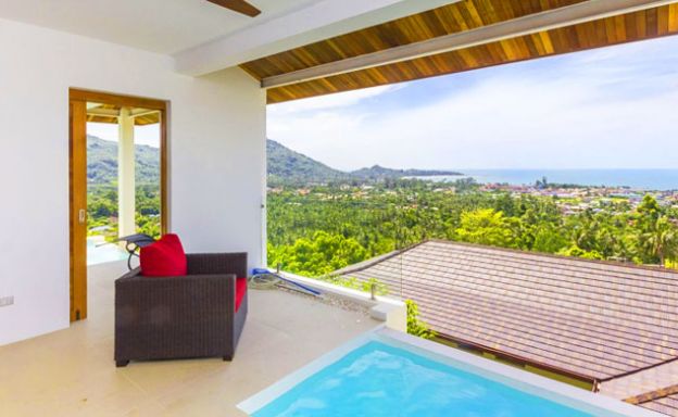 Tropical Modern 5 Bedroom Villa on Lamai Hillside