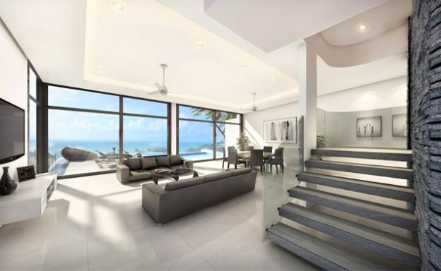 Luxury 4 Bed Sea View Villas by Choeng Mon Beach