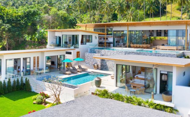 Breathtaking Luxury 6 Bed Koh Samui Sea View Villa
