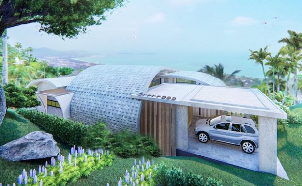 Unique 3 Bed Luxury Sea View Villas in Chaweng Noi