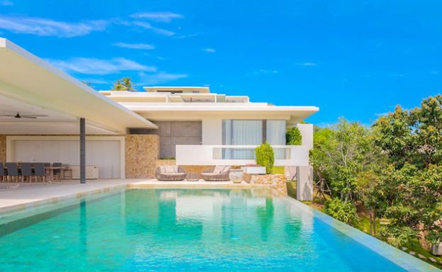 Ultra Modern 5 Bedroom Sea view Villa in Choeng Mon