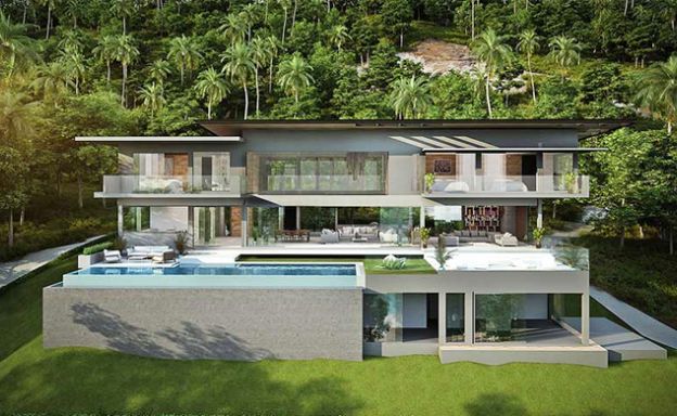 Ultra-Luxury 5 Bedroom Sea view Villa in Chaweng Noi