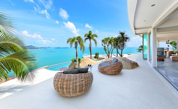 Ultra-Luxury 5 Bedroom Sea view Villa in Chaweng Noi