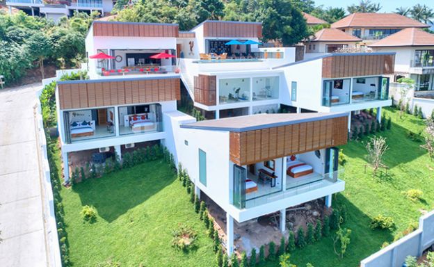 Iconic 6 Bed Luxury Sea view Villa Resort in Bophut