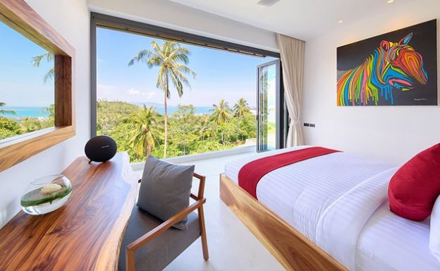 Iconic 6 Bed Luxury Sea view Villa Resort in Bophut