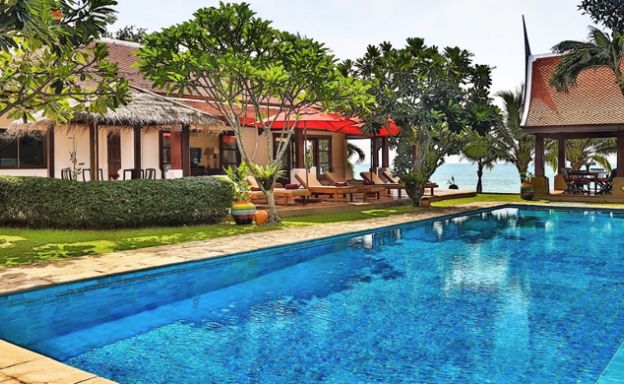Premium Beachfront 5 Bed Luxury Pool Villa in Bangrak
