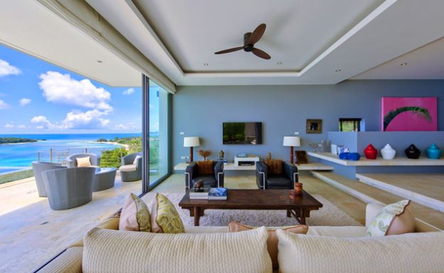 Chic 4 Bed Luxury Zen Sea view Villa in Choeng Mon