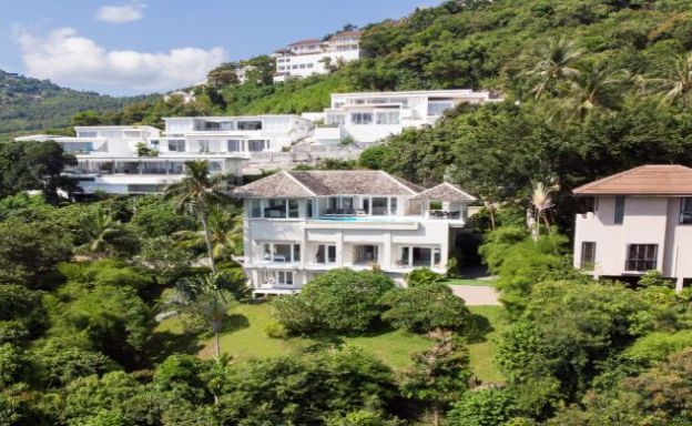 Luxurious Homely 5 Bed Sea View Villa in Bophut Hills