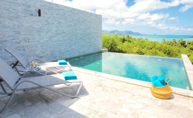 Contemporary 4 Bed Luxury Sea view Villa on Plai Laem