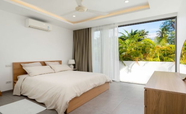 New Modern 3 Bedroom Detached Pool Villa in Bophut