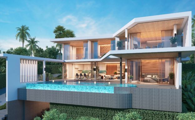 New Ultra Modern Luxury Sea view Villas in Bophut Hills