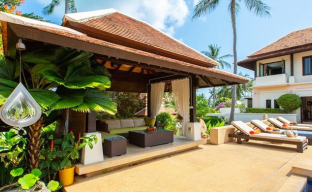 Palatial Tropical 4 Bed Pool Villa by Bangrak Beach