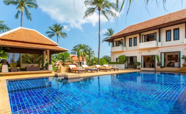 Palatial Tropical 4 Bed Pool Villa by Bangrak Beach