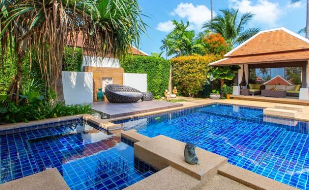 Palatial Tropical 4 Bed Pool Villa by Bangrak Beach