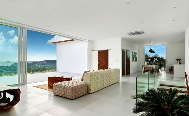 New Luxury 4 Bed Sea view Villas on Bophut Hillside