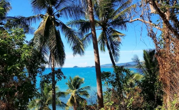 Idyllic Beachfront Land for Sale on Taling Ngam beach