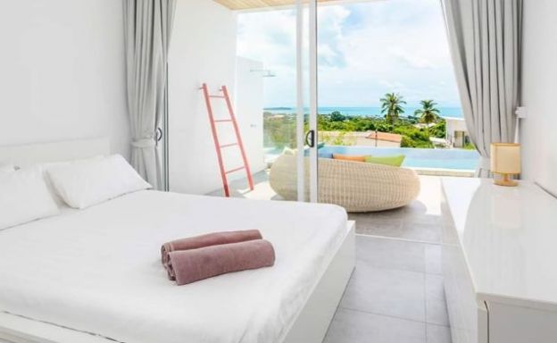 Panoramic 3 Bed Luxury Sea view Villa in Chaweng Hills