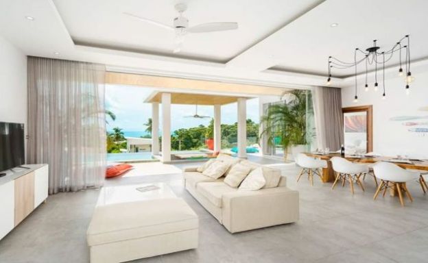 Panoramic 3 Bed Luxury Sea view Villa in Chaweng Hills