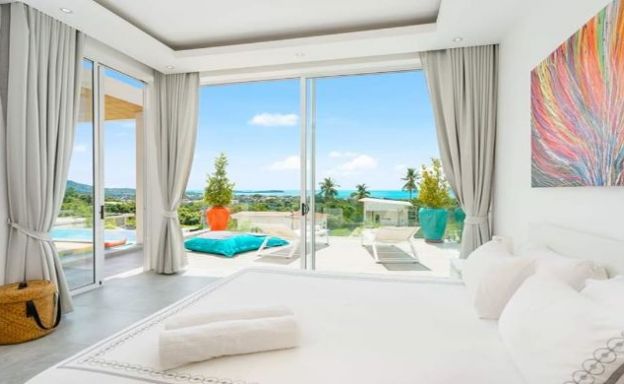 Panoramic 3 Bed Luxury Sea view Villa in Chaweng Hills