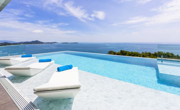 Ultra Luxury Sea view 6 Bed Villa on Chaweng Noi Peak