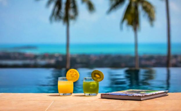 New Modern 3 Bed Private Pool Villa in Chaweng Hills