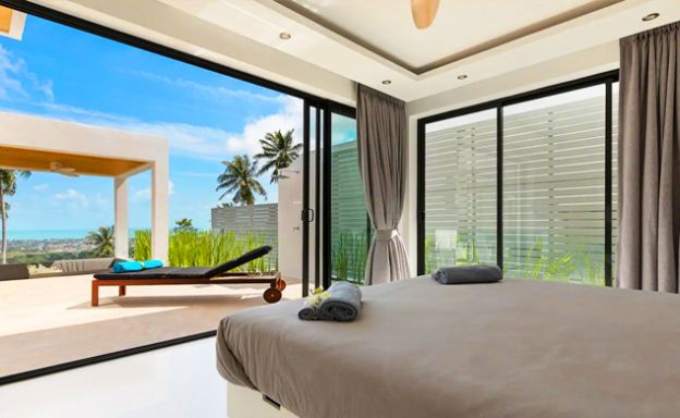 New Modern 3 Bed Private Pool Villa in Chaweng Hills