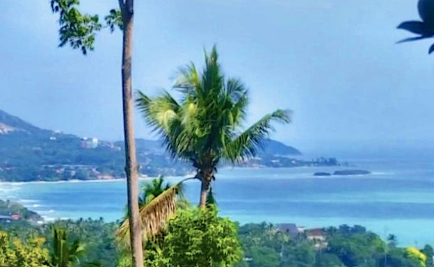 Prime Sea view Land for Sale on Chaweng Noi Hills