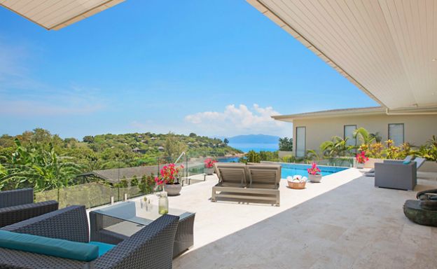 Sumptuous 4 Bed Sea view Villa by Plai Laem Beach