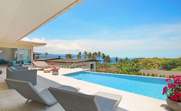 Sumptuous 4 Bed Sea view Villa by Plai Laem Beach