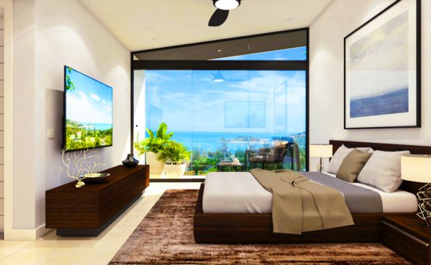 Modern Design 3 Bed Sea View Villas in Choeng Mon