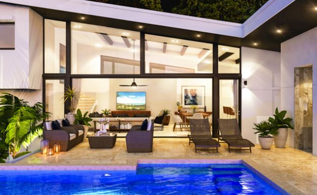 Modern Design 3 Bed Sea View Villas in Choeng Mon