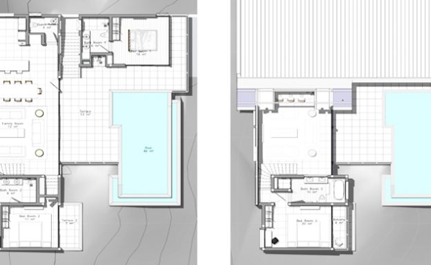 Modern Design 3 Bed Sea View Villas in Choeng Mon