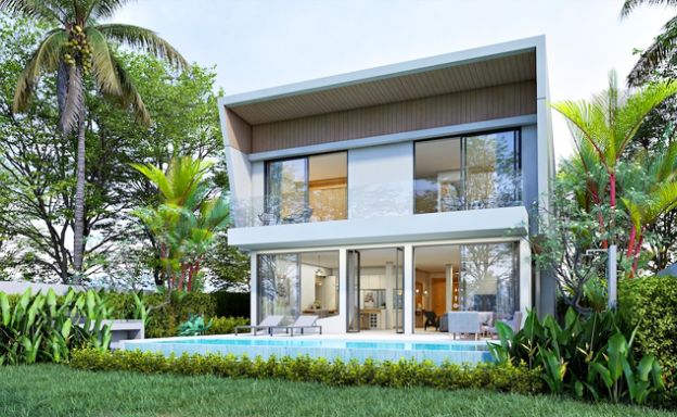 Contemporary 3 Bed Pool Villas for Sale in Chaweng
