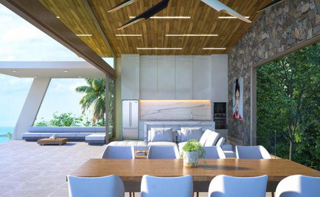 Contemporary 3-Bed Sea view Villas by Chaweng Noi