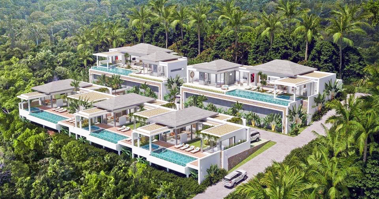 New 2-3 Bedroom Bali Luxury Pool Villas in Bophut-22