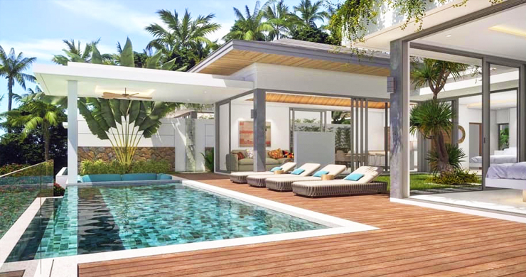 New 2-3 Bedroom Bali Luxury Pool Villas in Bophut-5