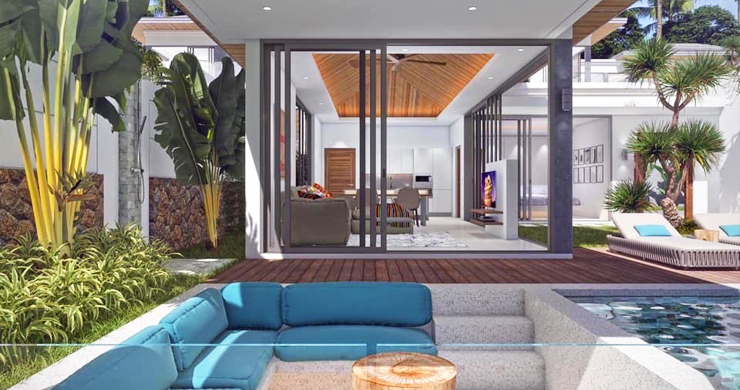 New 2-3 Bedroom Bali Luxury Pool Villas in Bophut-20