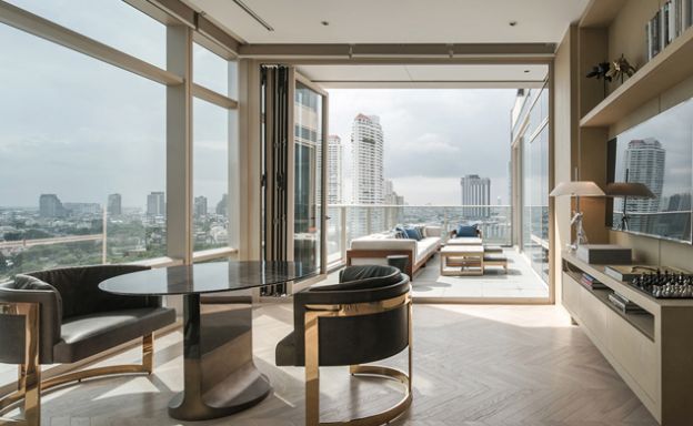 Four Seasons Residences 2 Bed Condo in Bangkok