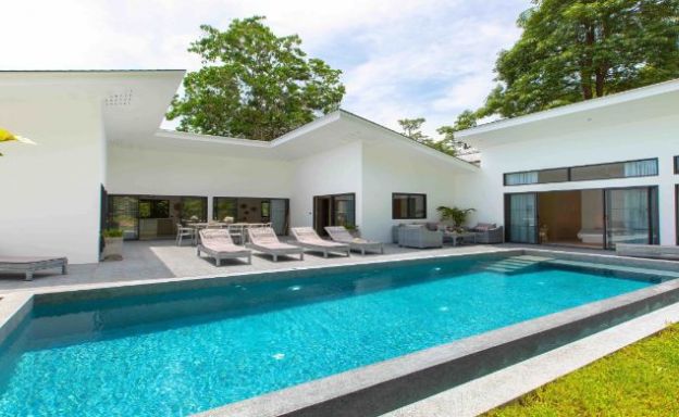 Modern 4 Bed Pool Villa 500m to Chaweng Noi Beach