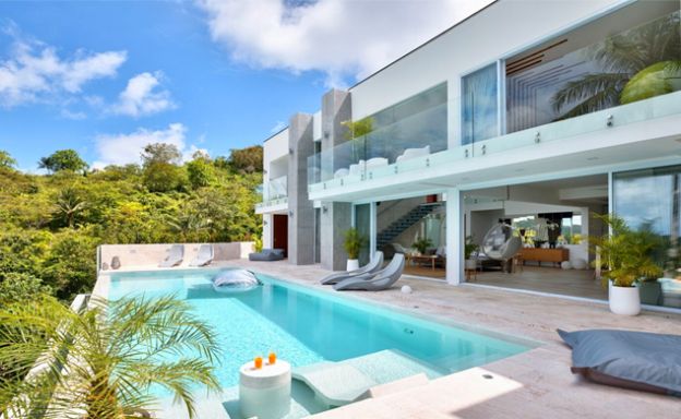 Designer 5 Bedroom Luxury Sea View Villa in Bophut