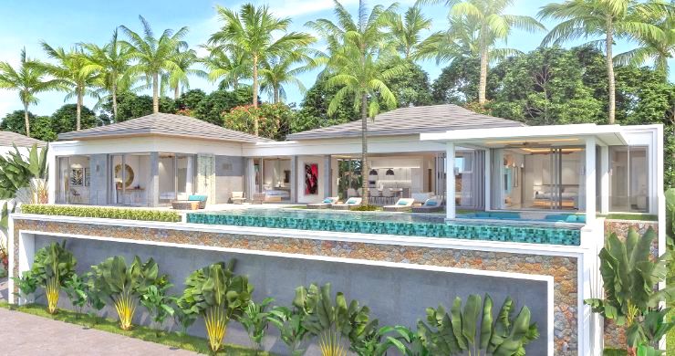 New Luxury 4 Bed Bali Sea-view Villas in Bophut Hills-2