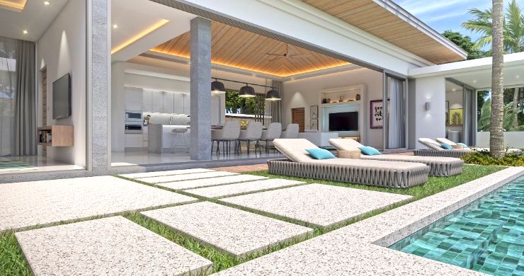 New Luxury 4 Bed Bali Sea-view Villas in Bophut Hills-9